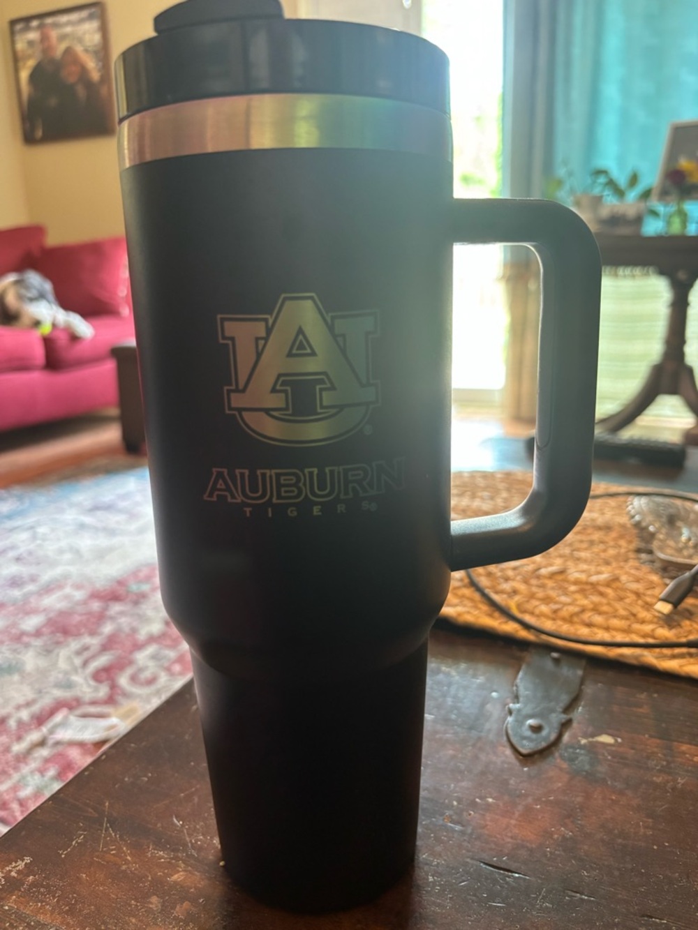 Tigers Insulated Travel Mug - Black